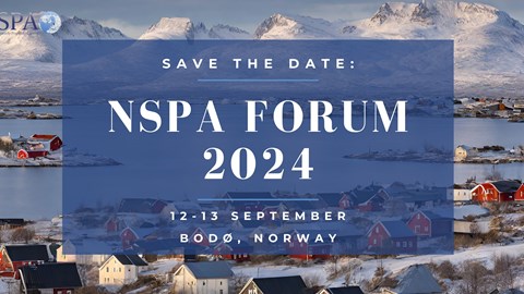 Save the date! NSPA Forum 2024 in Bodø